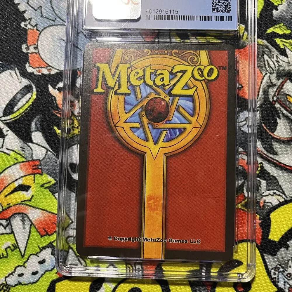 Metazoo Forest God’s Amber Mint 9 CGC Full Holo Cryptid Nation 1st Edition